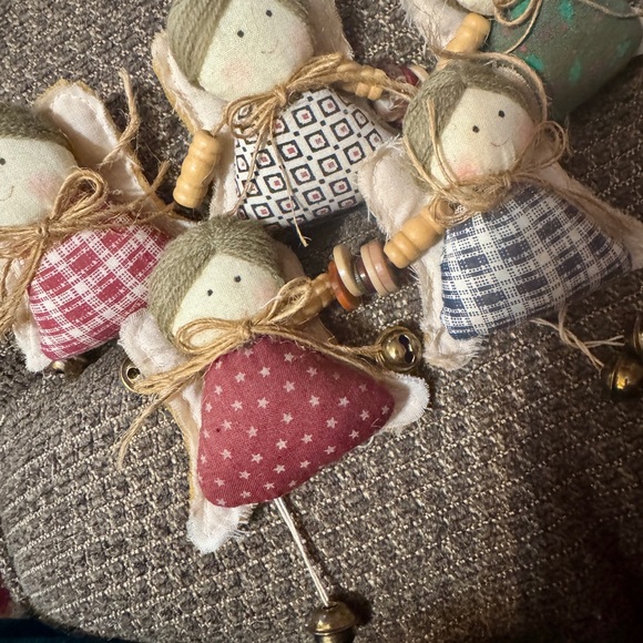 Adorable Angel Ornament with Bells - Picture 6 of 6